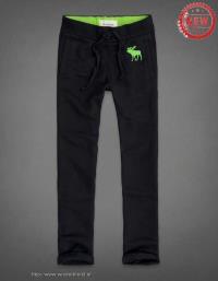 heren abercrombie and fitch elastisch sweatpants moose logo zwart groen Classic Toronto mvhhs856